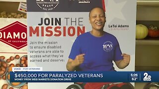 $450,000 for paralyzed veterans