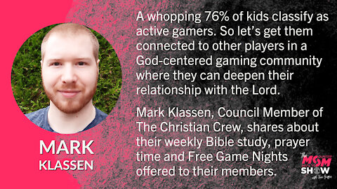 Mark Klassen Gives Benefits of Joining the Christian Crew Online Gaming Community