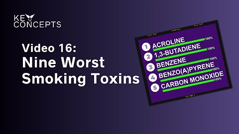 VAEP Key Concepts video 16: Nine Worst Smoking Toxins