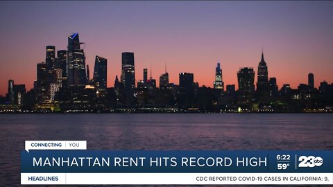 Manhattan rent hits record high