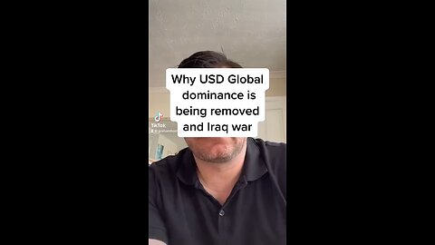 Why USD dominance Is being removed