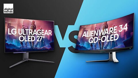 LG UltraGear OLED 27 vs. Alienware 34 QD-OLED | Which is the Best OLED Gaming Monitor?