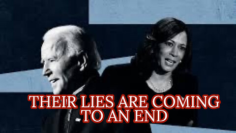 THIER LIES ARE COMING TO AN END