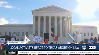 Local activists react to Texas abortion law