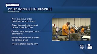 Local businesses in Howard County getting a boost