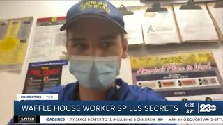 Waffle House worker revealing secrets