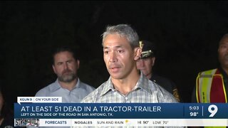 At least 51 dead in a tractor-trailer