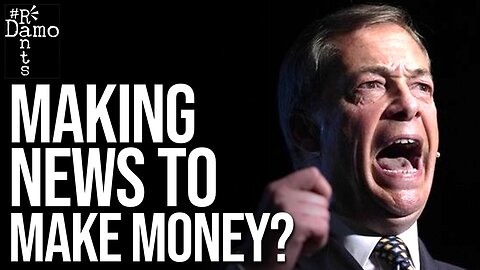 As Nigel Farage whines, his GB News 'boss' shorts the bank!