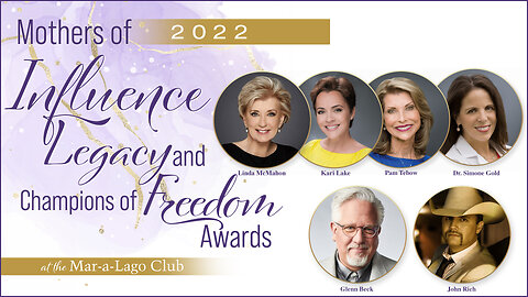 Moms for America - 2022 Mothers of Influence Awards - honoring Legacy Award recipient Glenn Beck