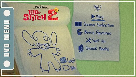 Lilo & Stitch 2: Stitch Has a Glitch - DVD Menu