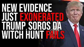 New Evidence Just EXONERATED TRUMP, Soros DA Witch Hunt FAILS, Democrats Humiliated