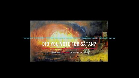 Did You Vote For Satan?