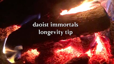 daoist immortals longevity tip