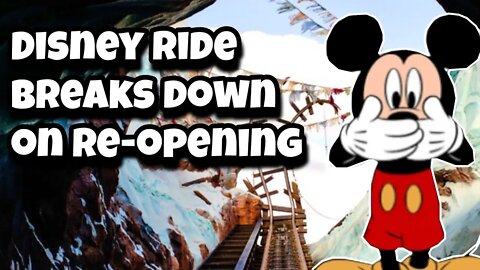 Guest Evacuated From Newly Opened Ride | Disney Animal Kingdom