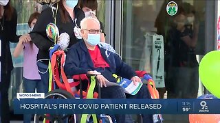 COVID-19 patient released after 7 weeks in the hospital