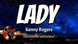 LADY - KENNY ROGERS (karaoke version)