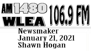Wlea Newsmaker, January 21, 2021, Shawn Hogan