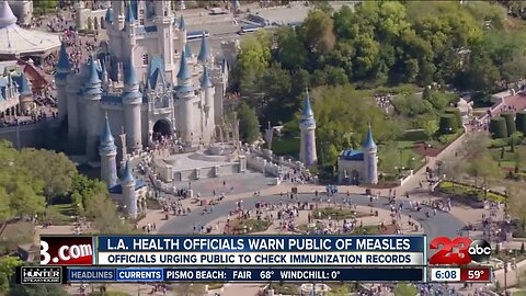 L.A. Health Officials Warn Public of Measles Case at Disneyland