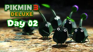 Pikmin 3 Deluxe - Day 2 - The Rock Pikmin