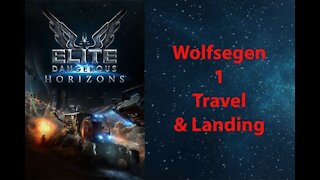 Elite Dangerous: Permit - Wolfsegen - 1 - Travel & Landing - [00125]