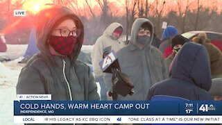 Kansas City-area scout troop camping out for the homeless
