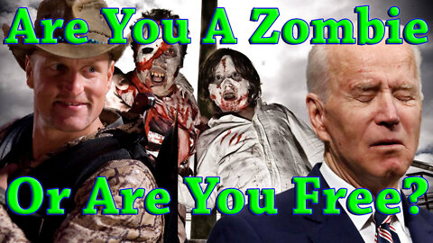 Time For All Of Us To Stand Up & Be Counted! Are You A Zombie Or Are You Free? - On The Fringe Must Video