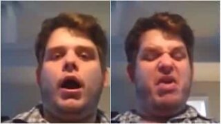 Man shows off his incredible vocal range