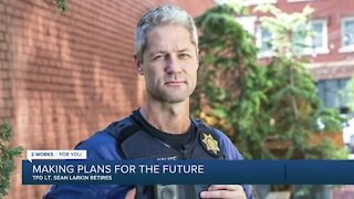 Tulsa Police Lt. Sean Larkin retires