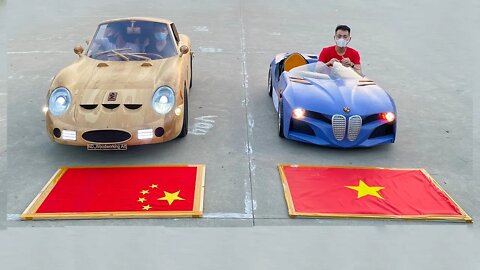 Unexpected Race Between Ferrari GTO and BMW 328 Hommage