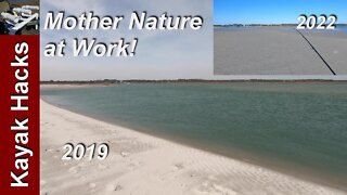 Mother Nature MOVES massive amount of Sand!