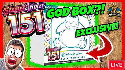 God Box?! 151 Exclusive Pokemon Center ETB! | Pokemon Cards Opening LIVE! Alt Art Hunting!