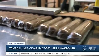 Tampa's last cigar factory is getting a makeover and museum