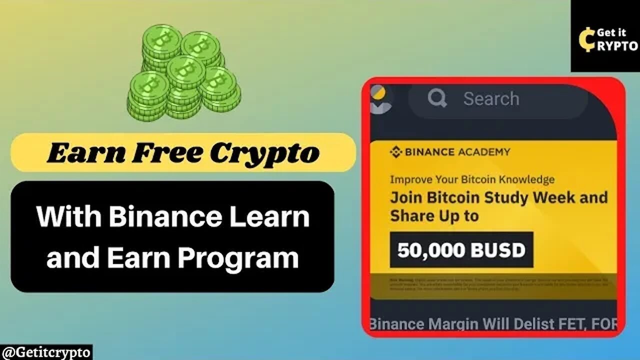 earn free crypto binance