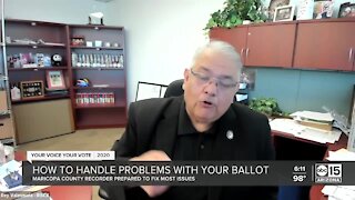 How to handle problems with your ballot