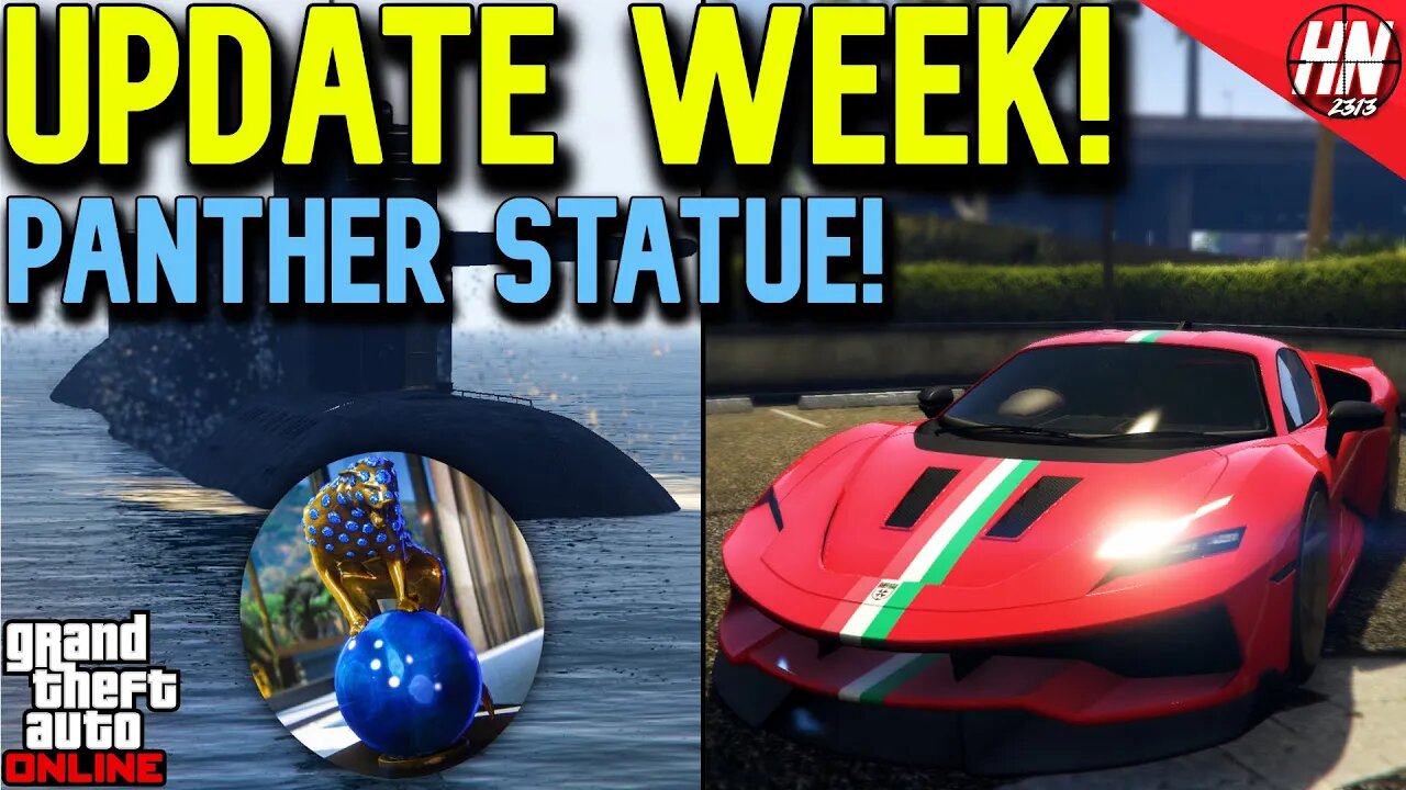 GTA Online Update Week PANTHER STATUE RETURNS!