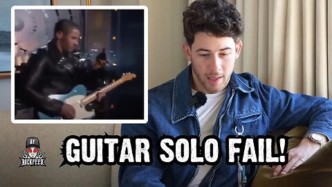 Nick Jonas on His Guitar Solo FAIL That Went Viral