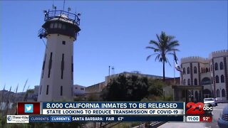 8,000 California inmates to be released due to COVID-19 concerns