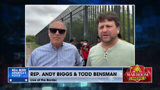 T. Bensman & Rep. Biggs at the Border: Pres. Biden Letting Them In