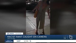 Racist rant caught on camera