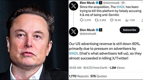 Elon Musk To Sue Anti-Defamation League After Anti-Semitic Accusations & Messing With His Business!