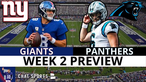 NY Giants vs. Panthers Preview: Injury Report, Keys To Victory, Prediction, Analysis | NFL Week 2