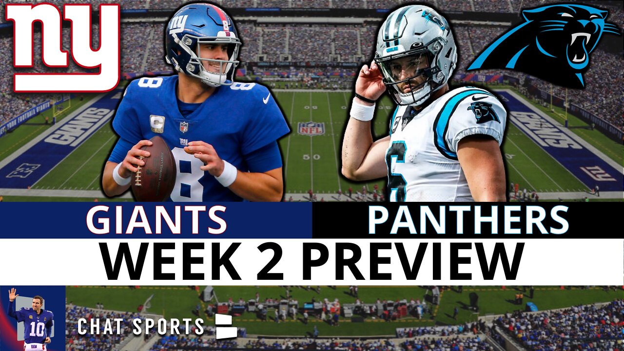NY Giants vs. Panthers Preview Injury Report, Keys To Victory