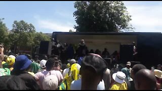 SOUTH AFRICA - Durban - Jacob Zuma addresses his supporters (Videos) (Nf9)