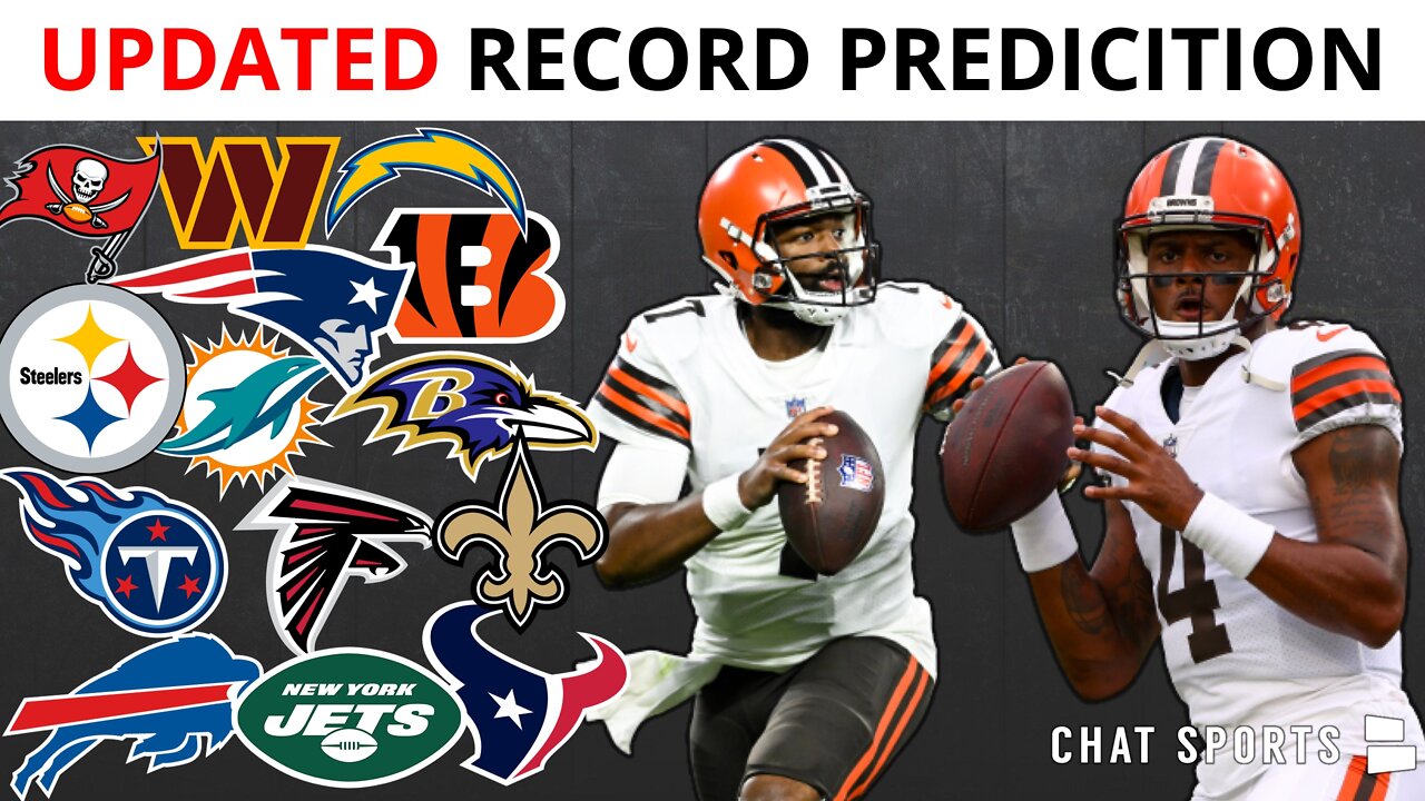 Cleveland Browns 2022 Record Prediction Following The Release Of Browns  Schedule 