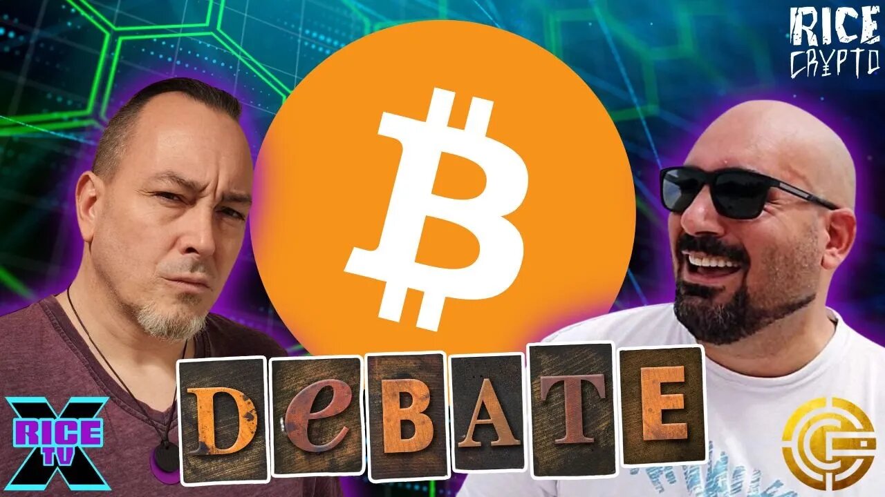 bitcoin debate topic