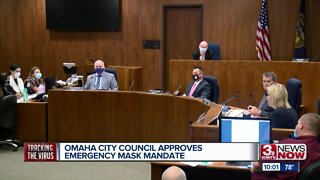 Omaha City Council approves emergency mask mandate