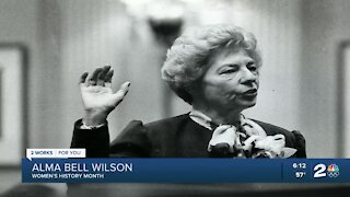 Women's History Month: Justice Alma Bell Wilson