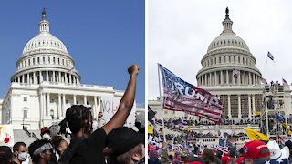 BLM Activists Decry Double Standard In Capitol Police's Timid Response