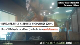 N. California Advanced History Antifa peddling teacher