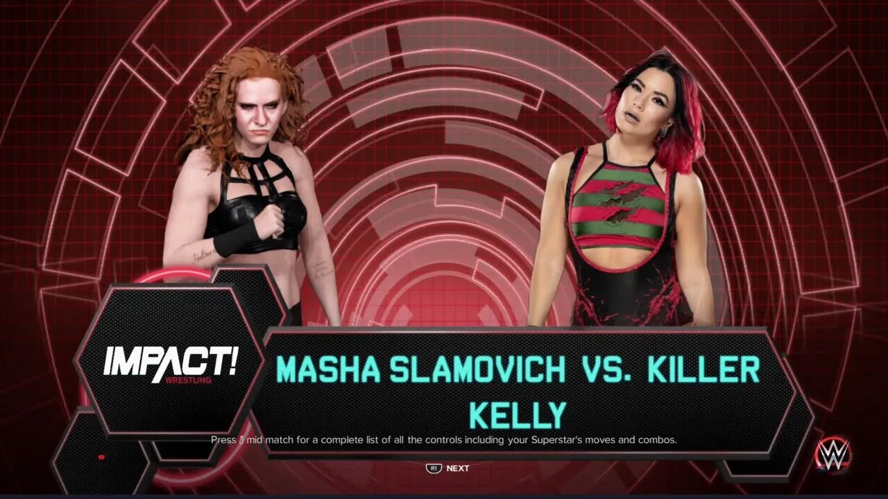 Impact Wrestling Killer Kelly Vs Masha Slamovich 